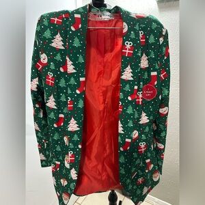 NWT Holiday time  Christmas ladies  Blazer with Light-Up Feature